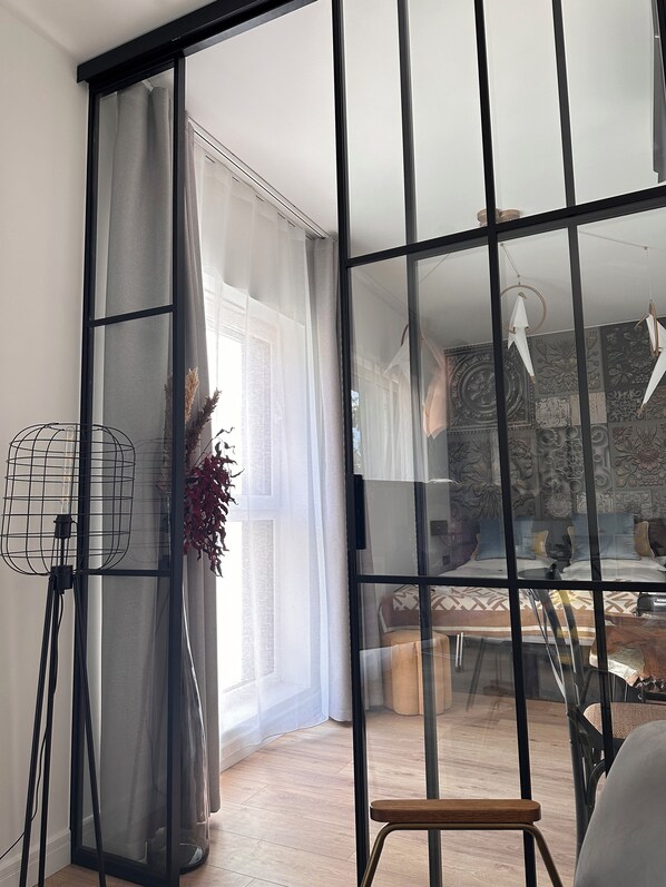 1 phòng ngủ, bàn ủi/dụng cụ ủi quần áo 