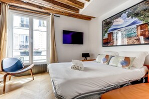 1 Schlafzimmer, Bügeleisen/Bügelbrett, WLAN, Bettwäsche