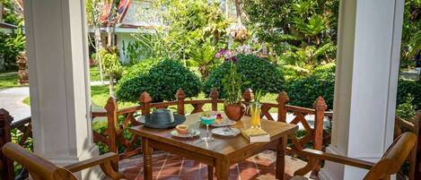 Udendørs spisemuligheder