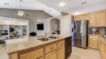 Microwave, oven, dishwasher