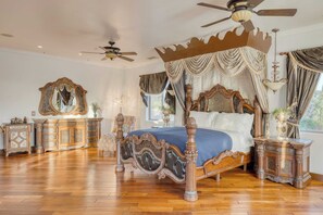 9 bedrooms, iron/ironing board, bed sheets