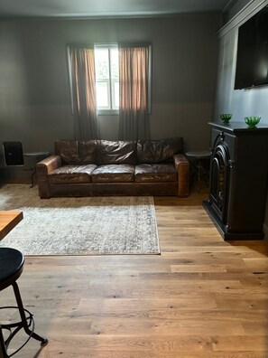 TV connectée, cheminée