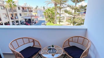 Udsigt fra overnatningsstedet