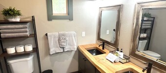 SECLUDED CABIN ON 6 ACRES mins. from skiing, lakes and falls
ATV trail access