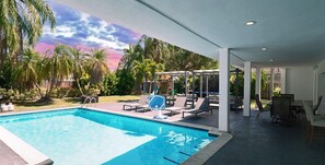 Piscine chauffée
