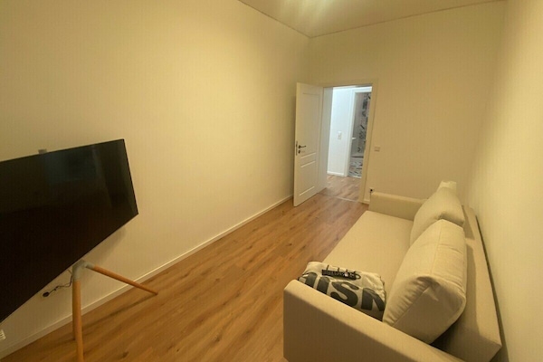 Landhaus Wohnzimmer mit Schlafcouch