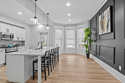 Beautiful Green-Door Brownstone