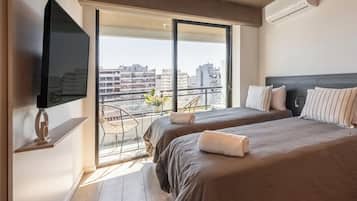 Estudio | Caja fuerte, cortinas opacas, wifi gratis
