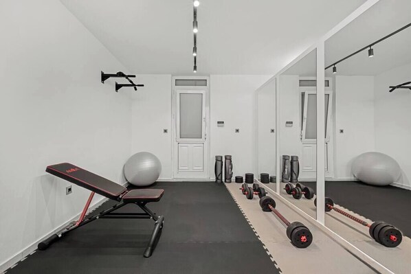 Fitness facility - 7 min from Center | 6BR Villa | w/ Airport Shuttle (Rhodes)