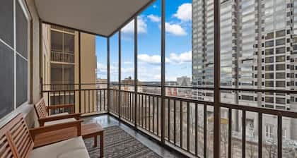 2 BR | Prime Location & City Views | Private Porch