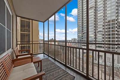 2 BR | Prime Location & City Views | Private Porch