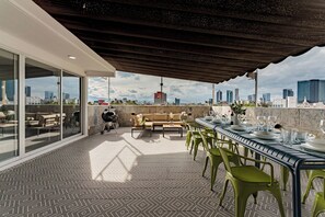 Terrace/patio - NEW Great Stay in Roma 24-7 Security (Mexico City)