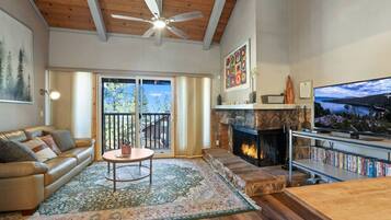 تلفزيون، مدفأة