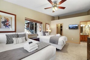 3 soverom, strykejern/-brett, reiseseng for barn og wi-fi