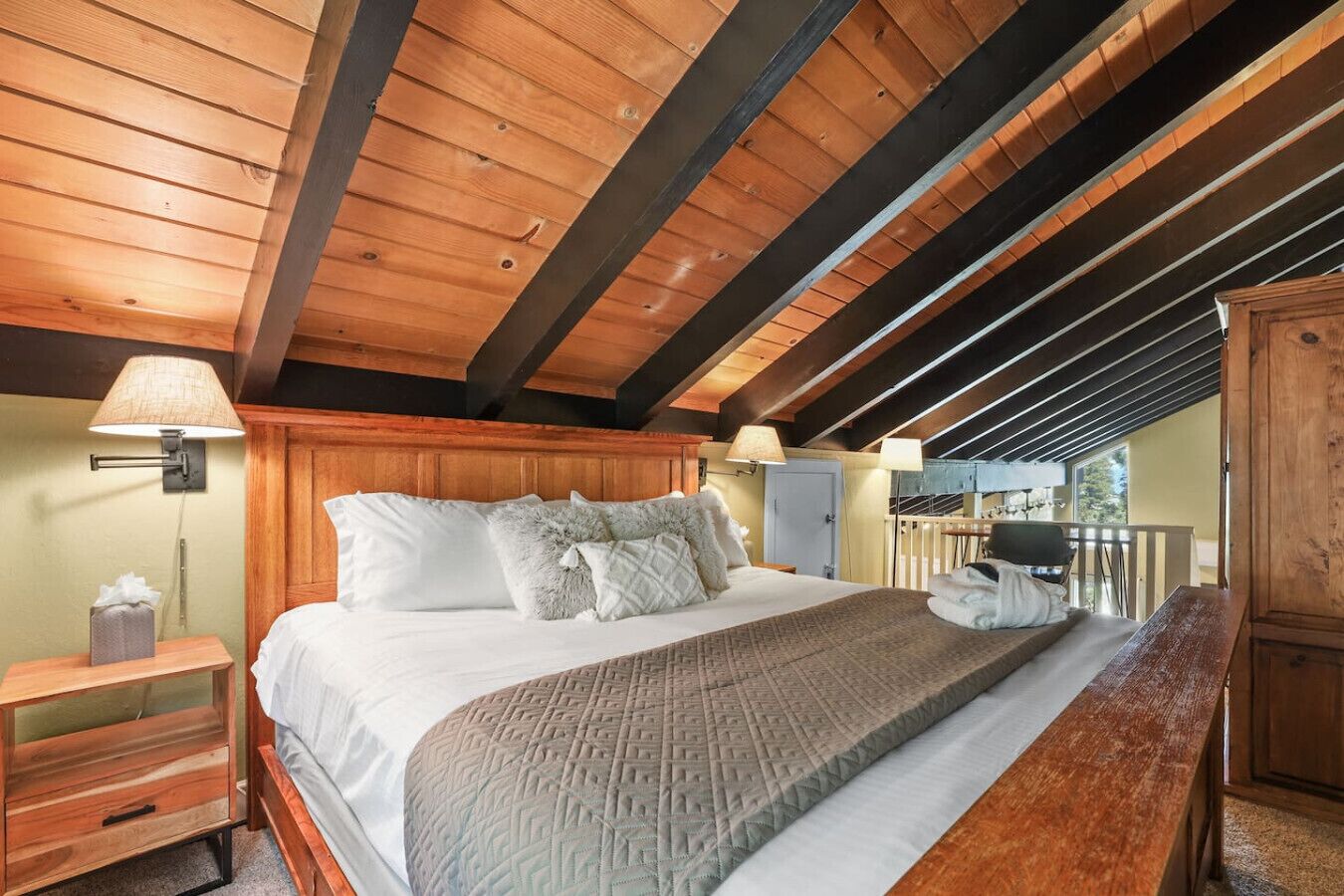 2 soveværelser, skrivebord, strygejern/strygebræt, Wi-Fi