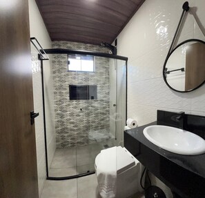 Standard Double Room | Bathroom - Pousada Canto do Cedro (Lençóis)
