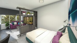 Down duvets, pillow-top beds, blackout curtains, free WiFi - My TRI Suites Reno Sparks (Sparks)