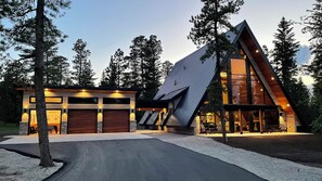 Exterior - A-Frame of Mind in tranquil Lead with AC, WiFi, hot tub and outdoor pool access (Lead)