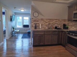 Private kitchen - The Double-Loft at The North End New 2BR APT. PVD (Providence)