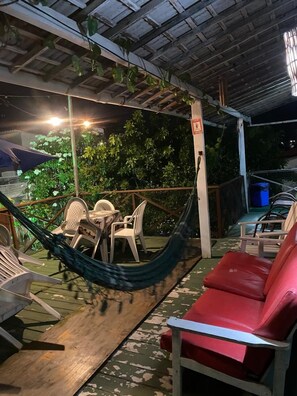 Terrasse sur le toit