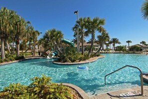 Et oppvarmet basseng