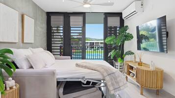 1 Schlafzimmer, Bügeleisen/Bügelbrett, kostenloses WLAN, Bettwäsche