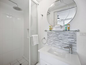 Hair dryer, towels