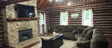 Smart-TV, Kamin, Videospiele