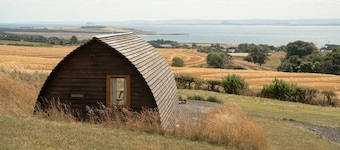 Rural Cosy Cabin With Beautiful Views Over Fife