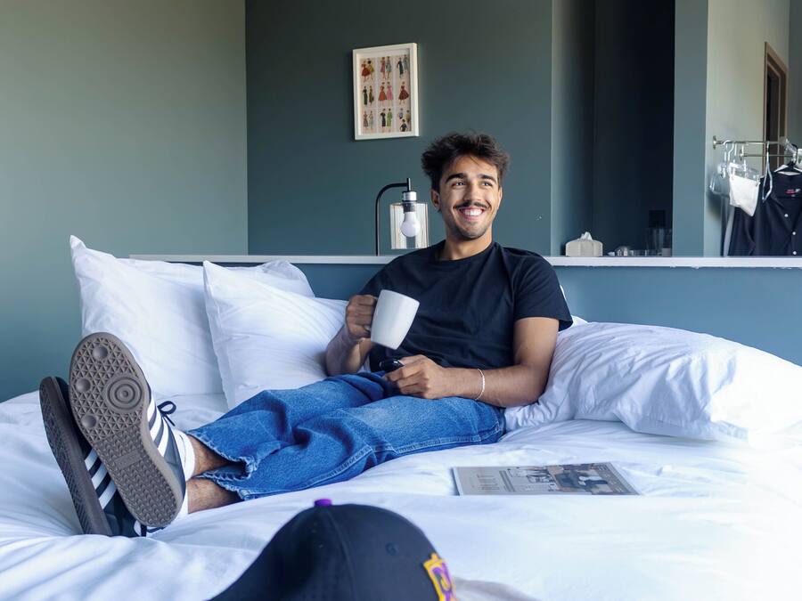 Premium bedding, free WiFi, bed sheets