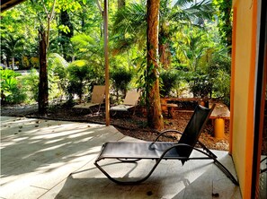 Luxury Villa, Courtyard View | Terrace/patio - Hotel Nature Lodge (Cahuita)