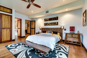 Luxury Villa, Ocean View | 1 bedroom, in-room safe, blackout curtains, free WiFi