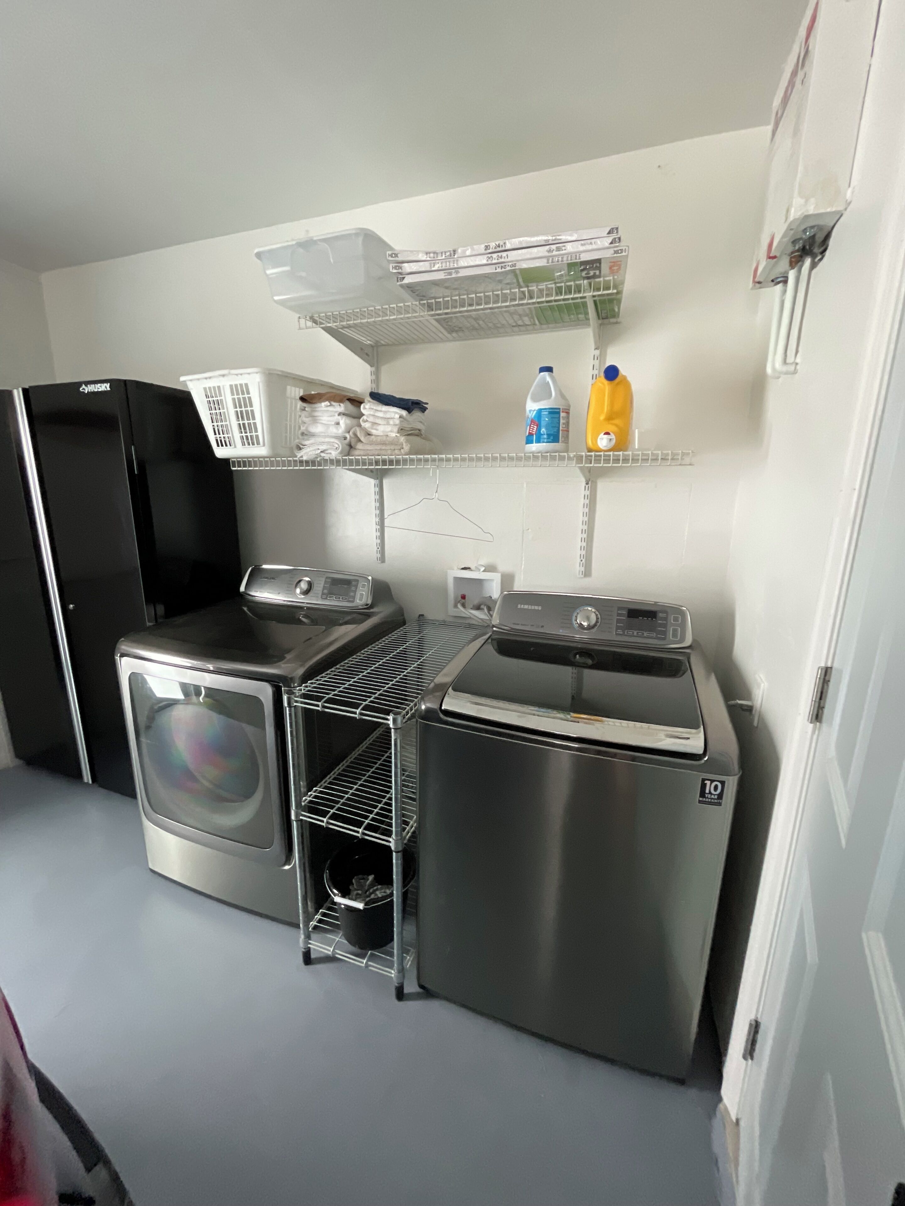 Laundry area
