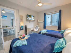 1 間睡房、熨斗/熨衫板、Wi-Fi、床單