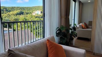 Family Double Room, 2 Bedrooms, Hill View | In-room safe, desk, blackout drapes, free WiFi