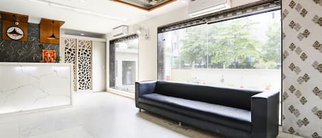 Sala de estar en el lobby