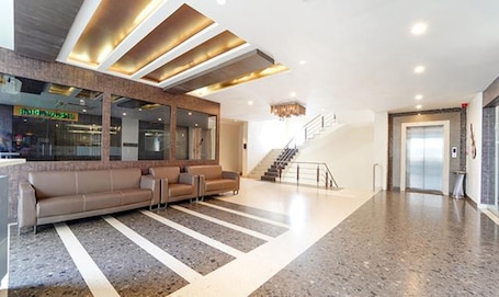 Sala de estar en el lobby