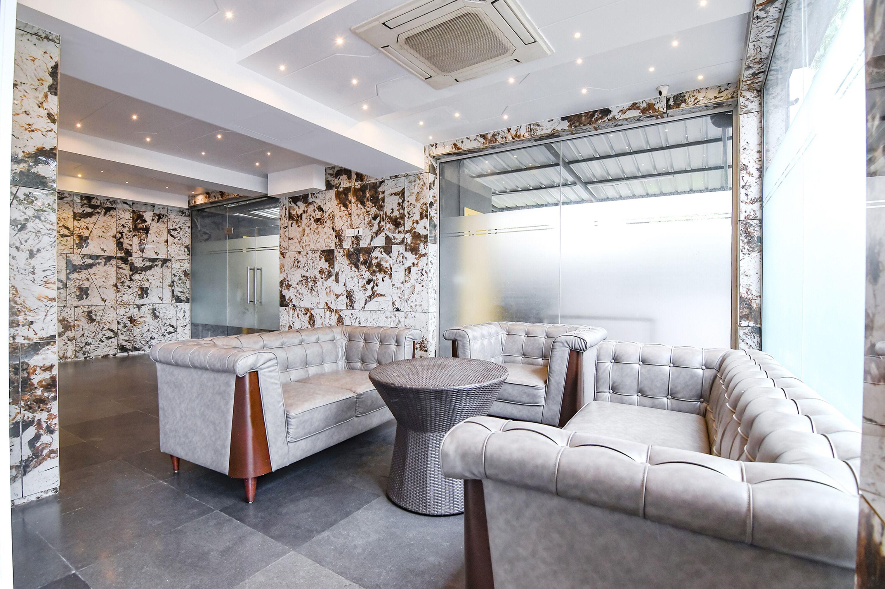 Sitzecke in der Lobby