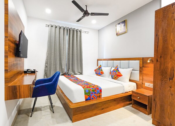 Chambre Deluxe | Draps en coton égyptien, literie de qualité supérieure