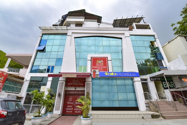 Façade de l’hébergement