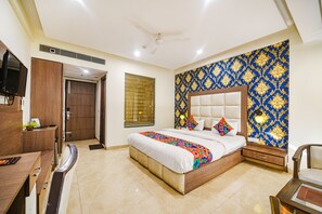 Rom – premium | Sengetøy i egyptisk bomull, sengetøy av topp kvalitet og safe på rommet