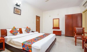 Habitación Premium | Sábanas de algodón egipcio, ropa de cama de alta calidad, caja fuerte