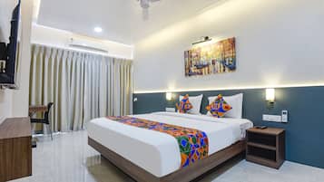 Phòng Executive | Bộ trải giường bằng vải cotton Ai Cập, bộ đồ giường cao cấp