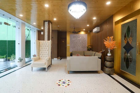 Sala de estar en el lobby