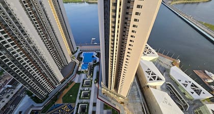 R&F PRINCESS COVE, SEAVIEW, 3BR, 1181sqft, CITY CENTRE and CIQ, 24hr SECURITY