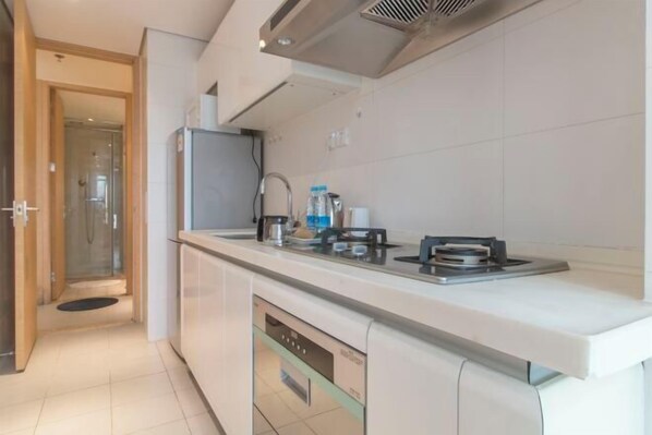 Private kitchen - Huacai Apartment Hotel (Beijing Qilinshe) (Beijing)