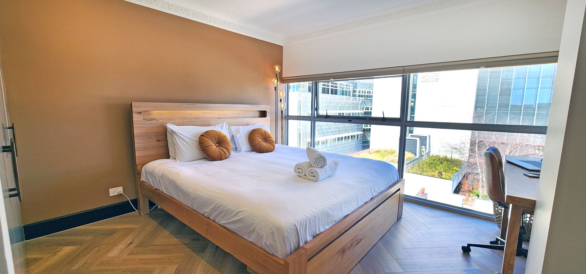 2 bedrooms, desk, iron/ironing board, free WiFi