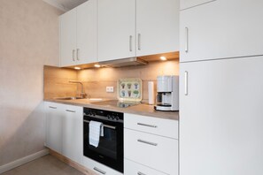 Kühlschrank, Ofen, Herdplatte, Geschirrspüler