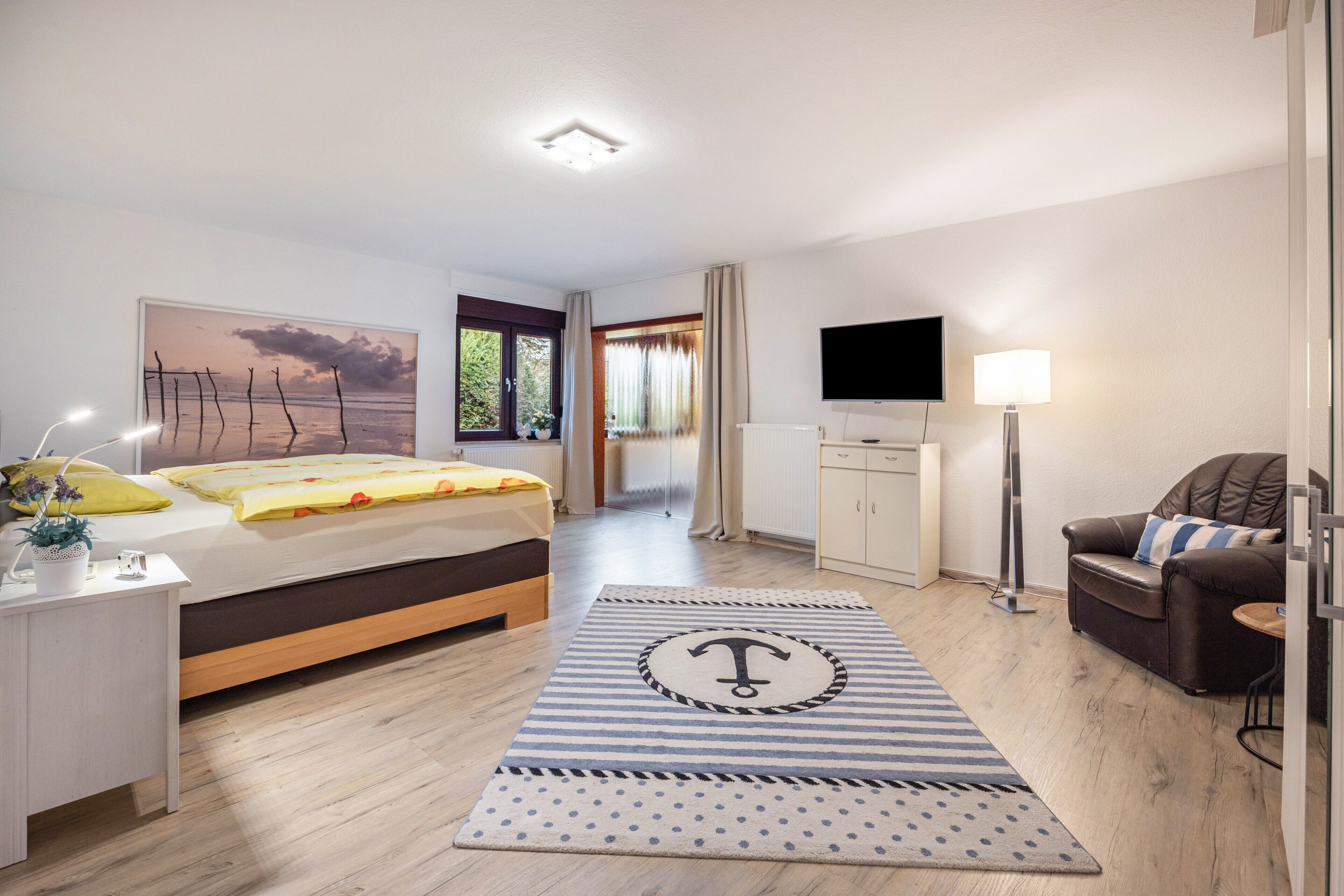 1 Schlafzimmer, Bügeleisen/Bügelbrett, kostenloses WLAN, Bettwäsche