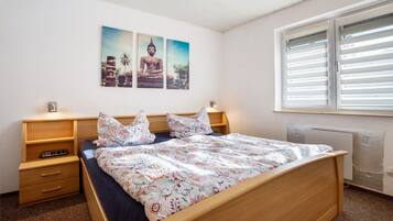 3 habitaciones, wifi gratis y ropa de cama